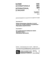 IEC 60925 Amd.1 Ed. 1.0 b:1996