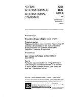 IEC 60439-3 Amd.1 Ed. 1.0 b:1993