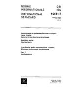 IEC 60581-7 Ed. 1.0 b:1986