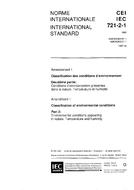 IEC 60721-2-1 Amd.1 Ed. 1.0 b:1987
