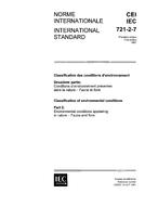 IEC 60721-2-7 Ed. 1.0 b:1987