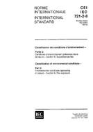 IEC 60721-2-8 Ed. 1.0 b:1994