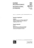 IEC 60404-8-9 Ed. 1.0 b:1994