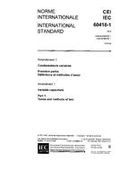 IEC 60418-1 Amd.1 Ed. 1.0 b:1976