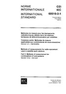IEC 60510-3-1 Ed. 1.0 b:1981