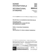 IEC 60519-5 Ed. 1.0 b:1980