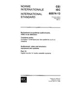 IEC 60574-13 Ed. 1.0 b:1982