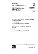 IEC 60674-1 Ed. 1.0 b:1980