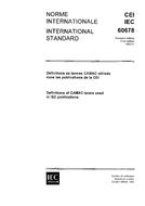 IEC 60678 Ed. 1.0 b:1980