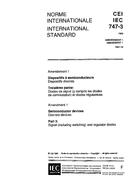 IEC 60747-3 Amd.1 Ed. 1.0 b:1991