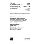 IEC 60747-7-2 Ed. 1.0 b:1989