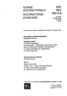 IEC 60747-7-4 Ed. 1.0 b:1991