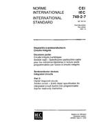 IEC 60748-2-7 Ed. 1.0 b:1992