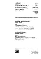 IEC 60748-2-9 Ed. 1.0 b:1994