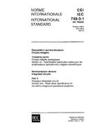 IEC 60748-3-1 Ed. 1.0 b:1991