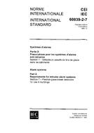 IEC 60839-2-7 Ed. 1.0 b:1994