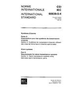 IEC 60839-5-4 Ed. 1.0 b:1991