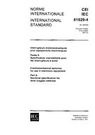 IEC 61020-4 Ed. 1.0 b:1991