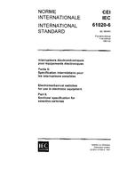 IEC 61020-6 Ed. 1.0 b:1991