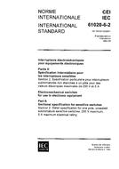IEC 61020-6-2 Ed. 1.0 b:1994