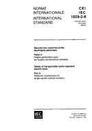 IEC 61029-2-8 Ed. 1.0 b:1995