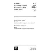 IEC 61094-4 Ed. 1.0 b:1995