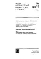 IEC 61249-7-1 Ed. 1.0 b:1995