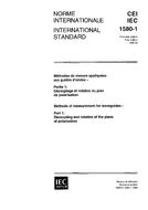 IEC 61580-1 Ed. 1.0 b:1996