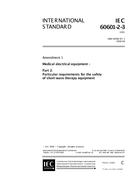 IEC 60601-2-3 Amd.1 Ed. 2.0 en:1998