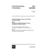 IEC 60728-9 Ed. 1.0 en:2000