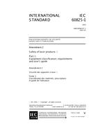 IEC 60825-1 Amd.2 Ed. 1.0 en:2001