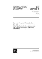 IEC 60874-10-2 Ed. 1.0 en:1997