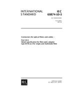 IEC 60874-10-3 Ed. 1.0 en:1997
