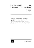 IEC 60874-14-5 Ed. 1.0 en:1997