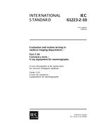 IEC 61223-2-10 Ed. 1.0 en:1999