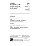 IEC 60947-3 Amd.1 Ed. 2.0 b:2001