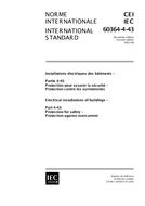 IEC 60364-4-43 Ed. 2.0 b:2001