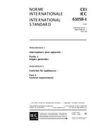 IEC 61058-1 Amd.1 Ed. 3.0 b:2001