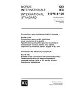 IEC 61076-4-100 Ed. 2.0 b:2001