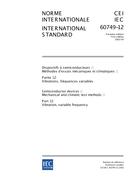 IEC 60749-12 Ed. 1.0 b:2002